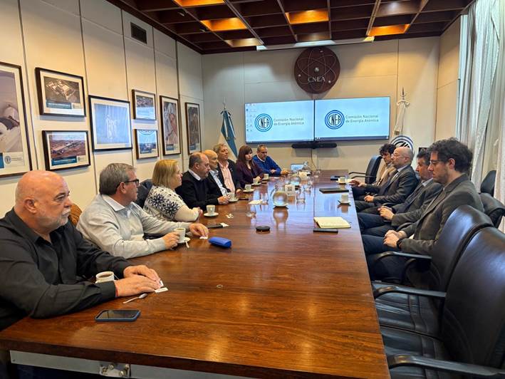 Bloque patagónico de CAME se reunió con la CNEA