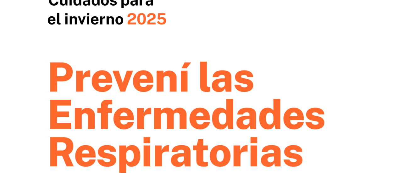 Provincia recordó medidas sanitarias simples y efectivas para prevenir las enfermedades respiratorias