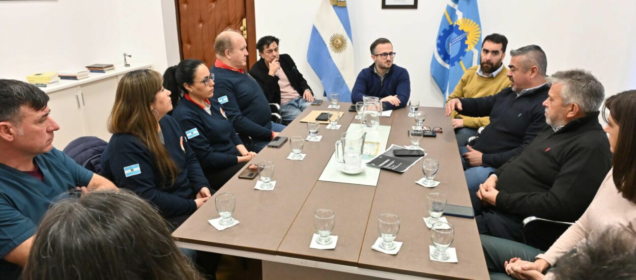 El Gobierno del Chubut avanza en una resolución institucional de temas vinculados a los Bomberos Voluntarios