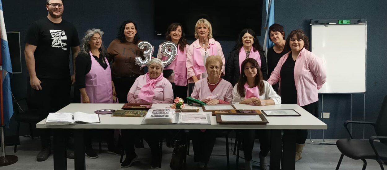 Las Damas Rosadas celebran 39 años de trabajo solidario ininterrumpido