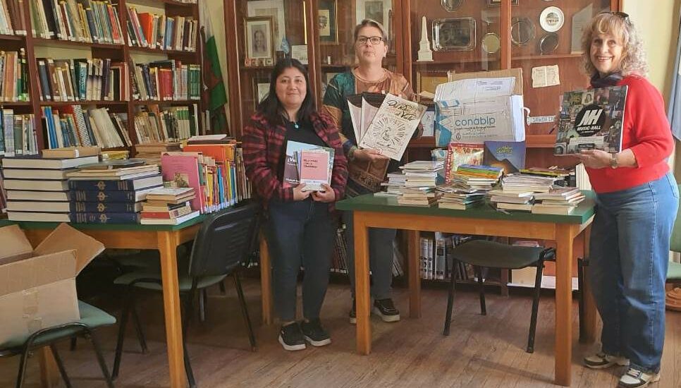 Provincia entrega material bibliográfico a las Bibliotecas Populares del Chubut