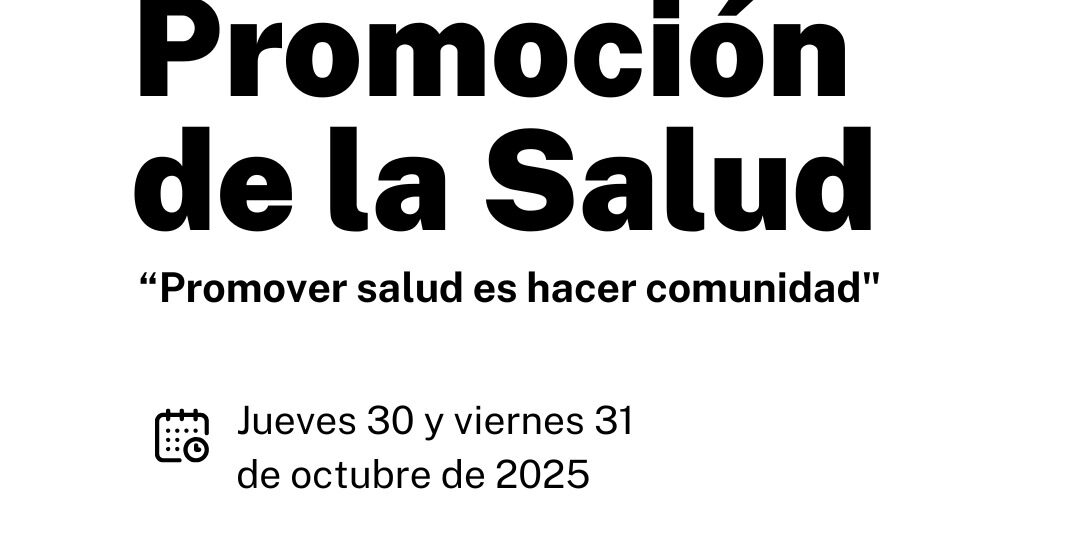 Comodoro Rivadavia será sede de las “II Jornadas Provinciales de Promoción de la Salud”