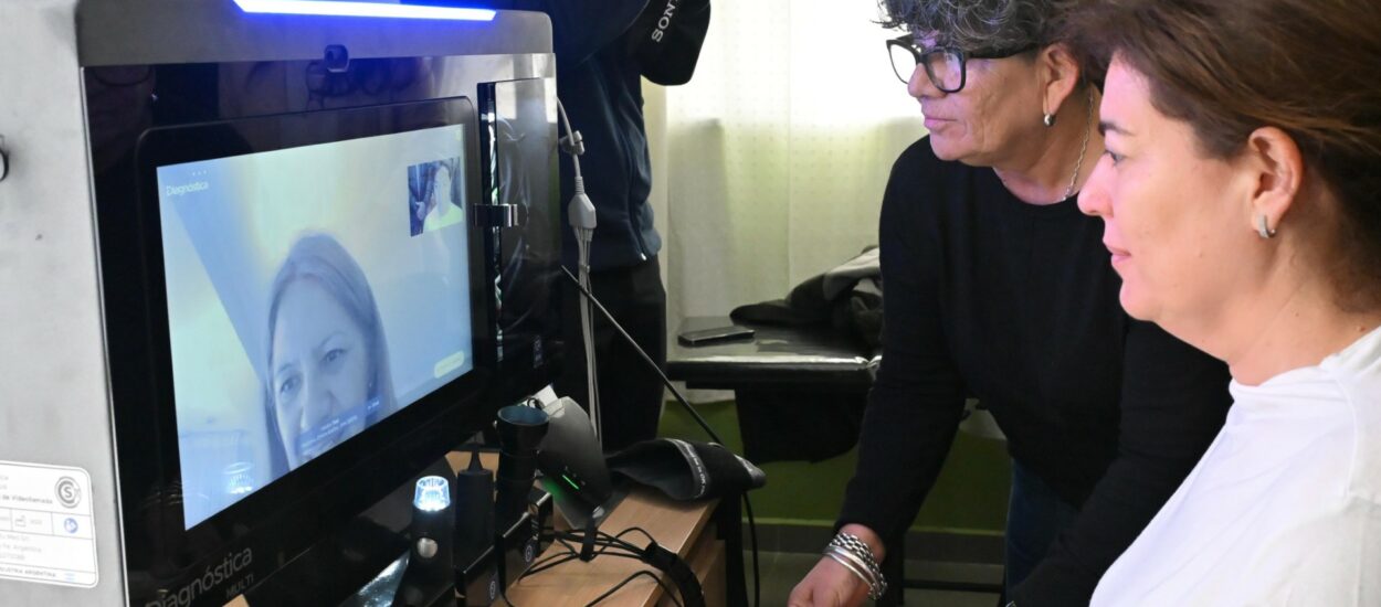 Torres inauguró estaciones de telemedicina en Telsen y Gan Gan