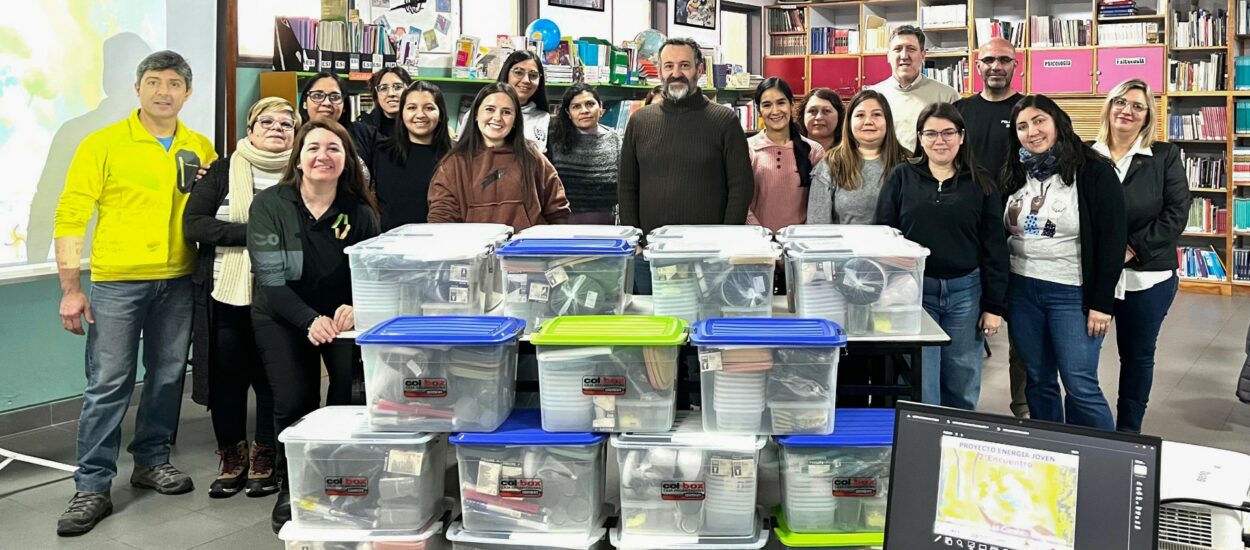 Docentes de Esquel y Epuyén se capacitaron en cambio climático en el marco del Proyecto Energía Joven