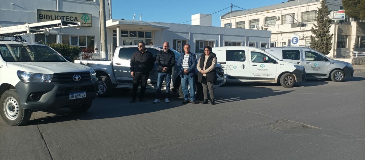 La Cooperativa de Madryn incorporó cuatro nuevos vehículos para mejorar el servicio