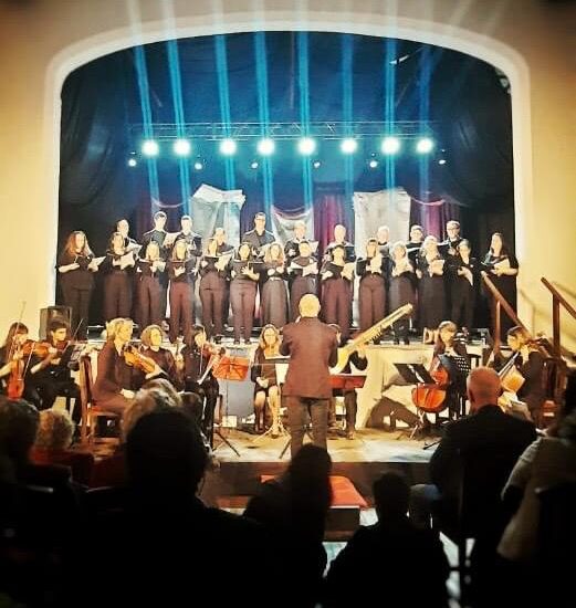 Concierto despedida del Gloria de Vivaldi en Trelew