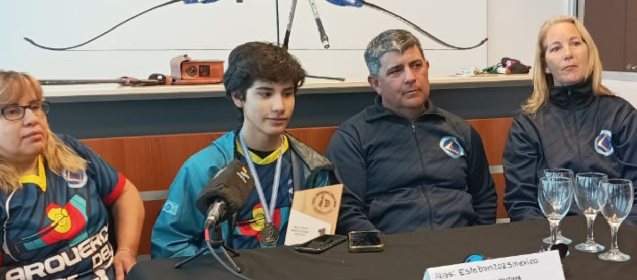 Esteban Martínez representará a Madryn y a la Argentina en el Panamericano de Arquería en México: lanzan campaña solidaria para reunir fondos