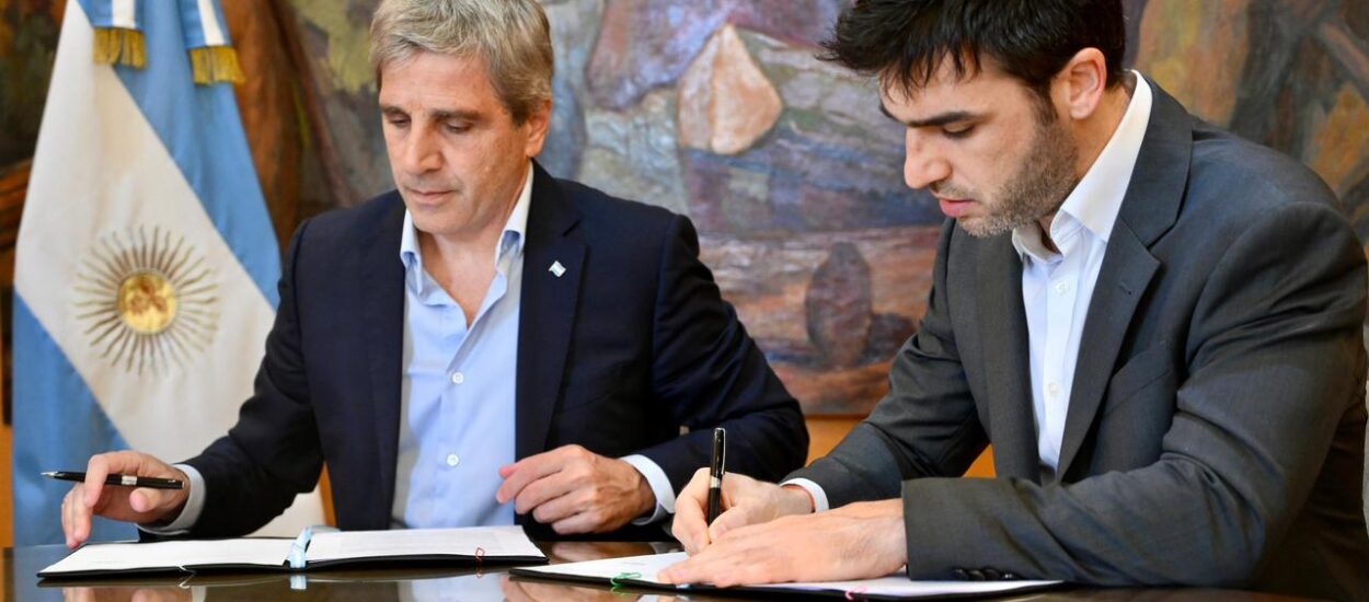 Torres firmó con Nación un acuerdo para el traspaso de obras, en el marco del mayor desendeudamiento en la historia de Chubut