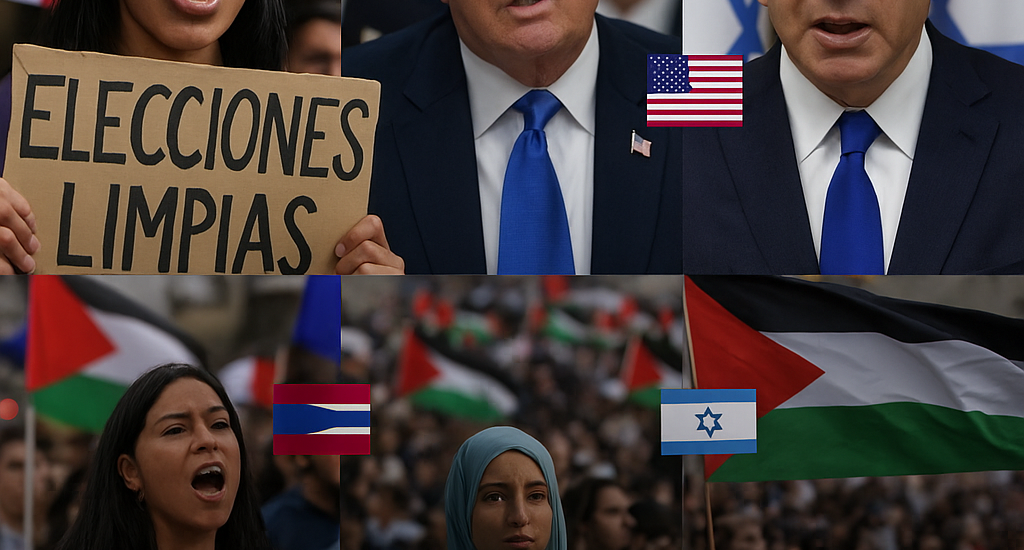 Panorama Internacional: tensiones políticas, acuerdos de paz y reclamos sociales en distintos puntos del mundo