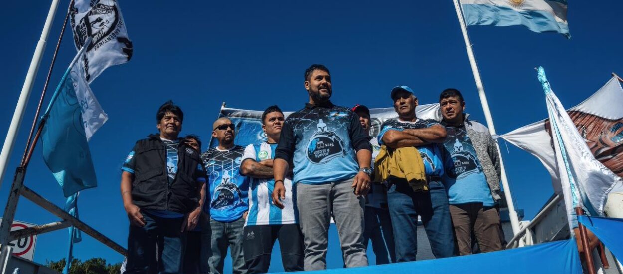 La “Celeste y Blanca” arrasa en los muelles de Chubut