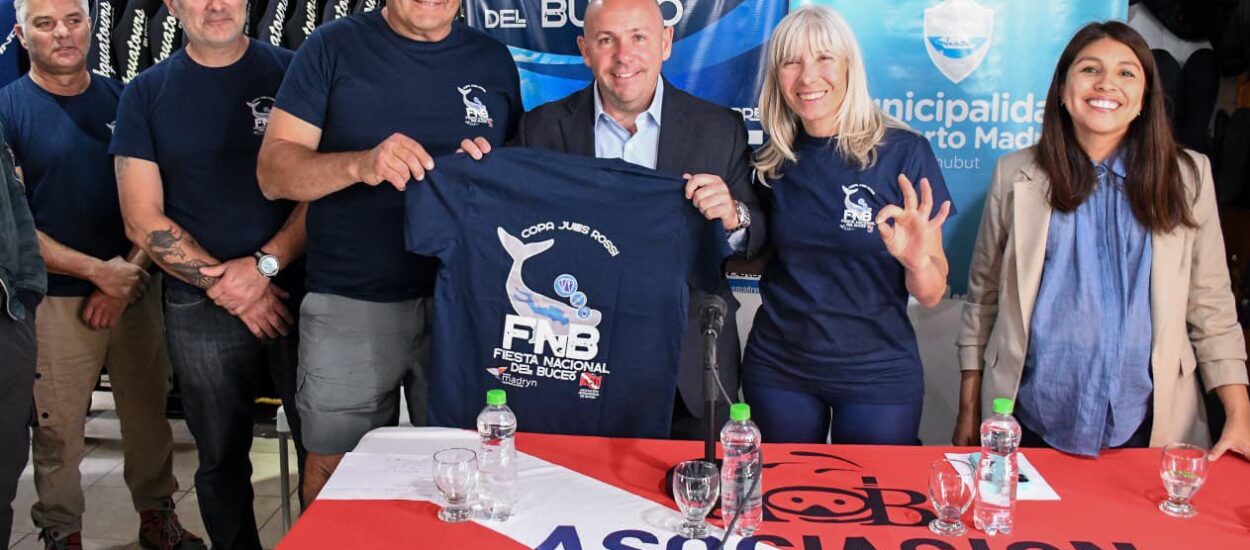 Presentaron la Fiesta del Buceo 2026 en Puerto Madryn