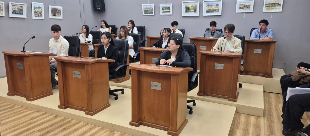 Los jóvenes toman la palabra: el Concejo Deliberante abrió sus puertas al Colegio 710 en la antesala del Congreso 2025