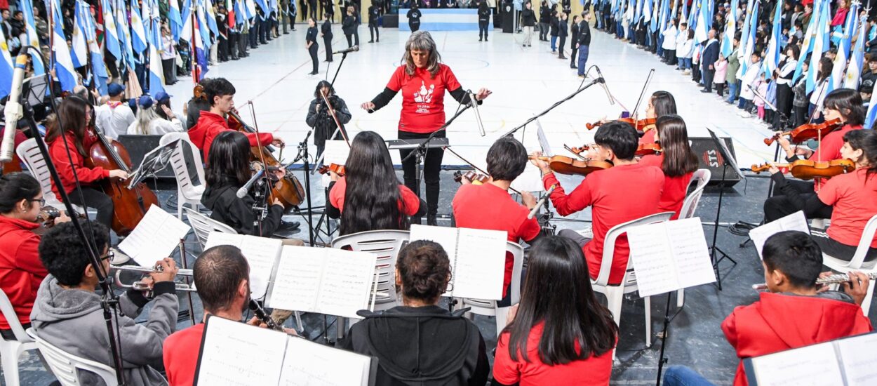 La Orquesta Infantil del Barrio Pujol despide el año con un concierto en La Rosada