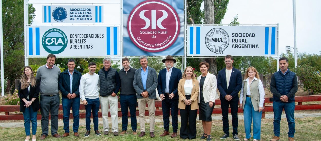 Torres impulsó en Comodoro una agenda común con la Sociedad Rural Argentina para fortalecer la producción patagónica