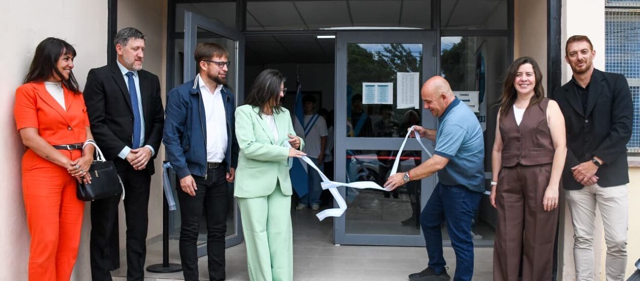 SASTRE PARTICIPÓ DE LA INAUGURACIÓN DE LA PRIMERA ETAPA DEL EDIFICIO DE LA ESCUELA N° 7733